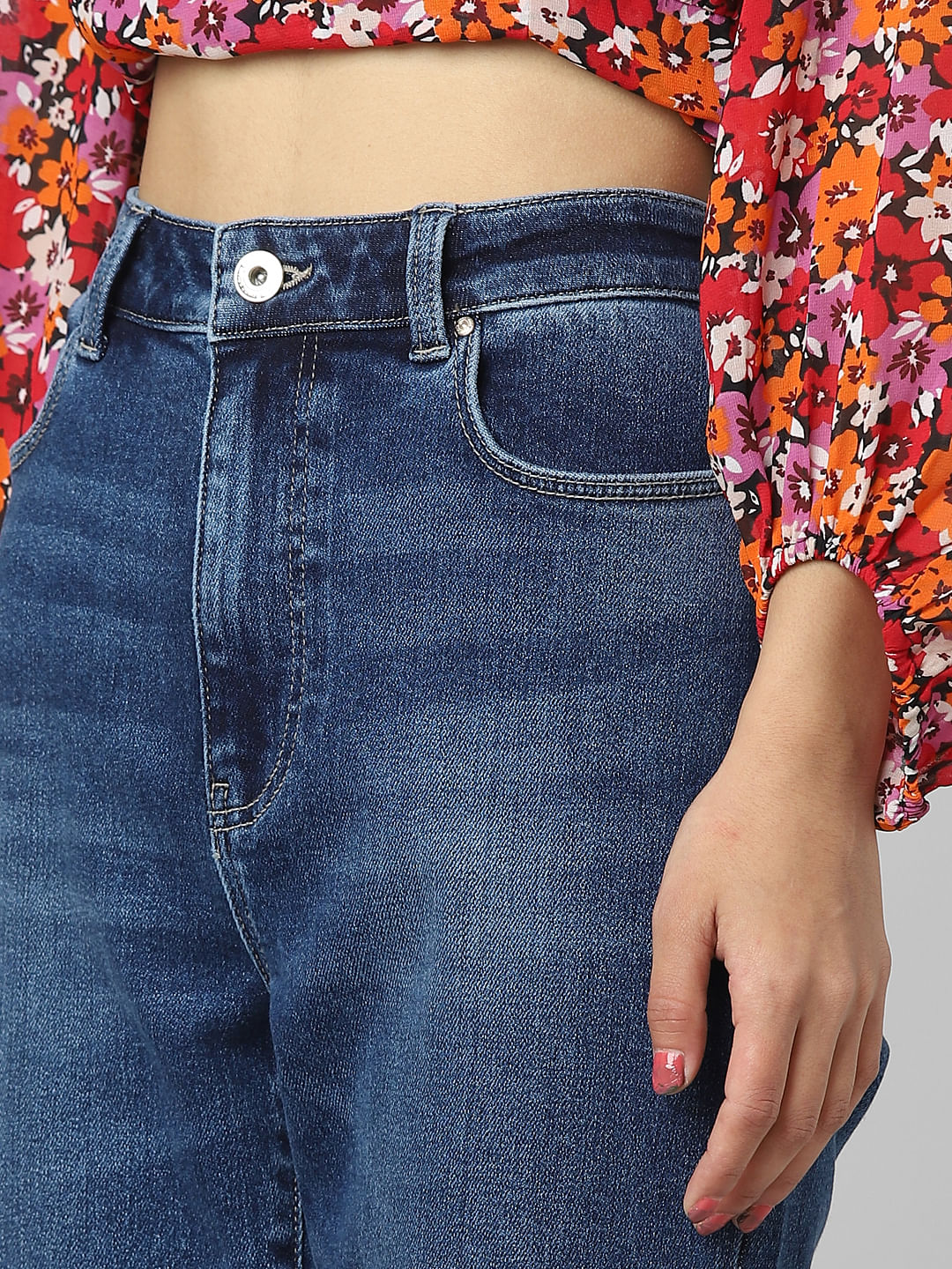 H&-M High Rise Flared Bootcut Jeans