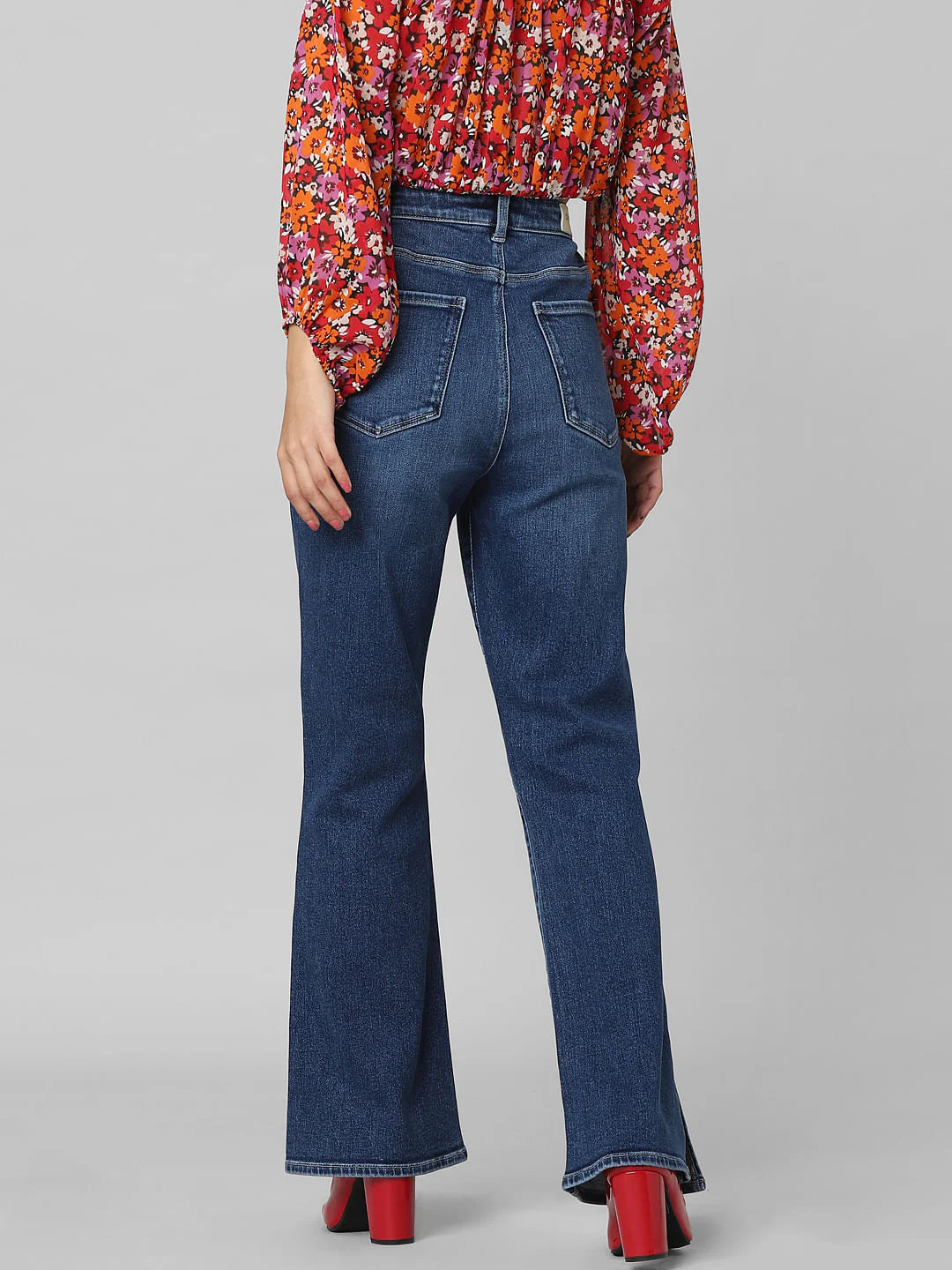 H&-M High Rise Flared Bootcut Jeans