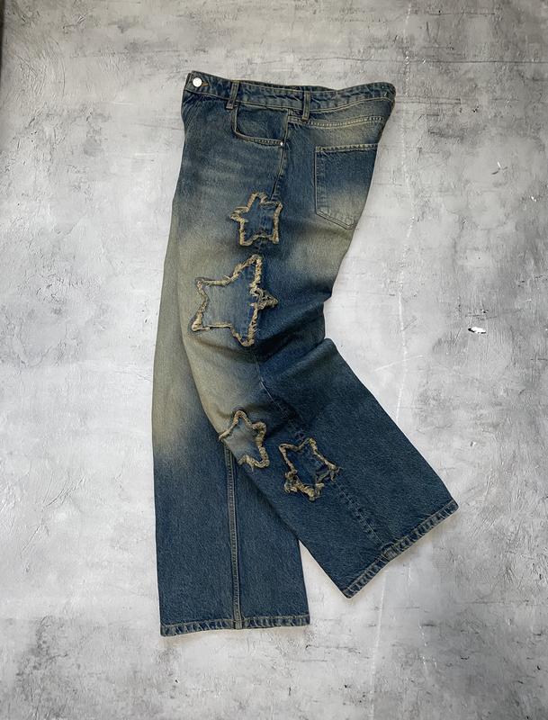 Alc-ot unisex baggy Jeans with patch details