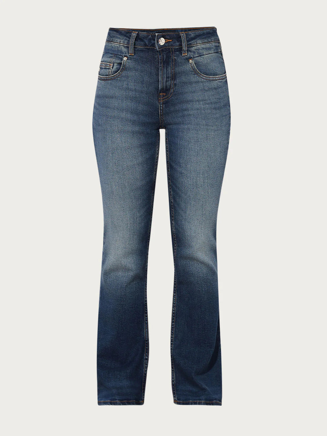 ZA-RA Blue High Rise Bootcut Jeans