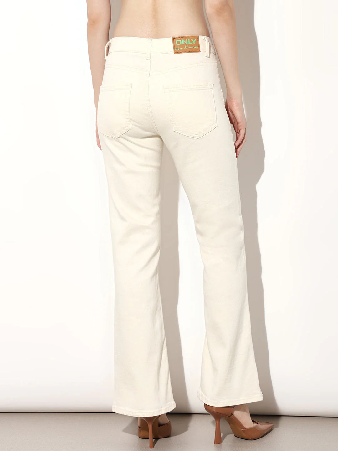On-ly Mid Rise Bootcut Jeans