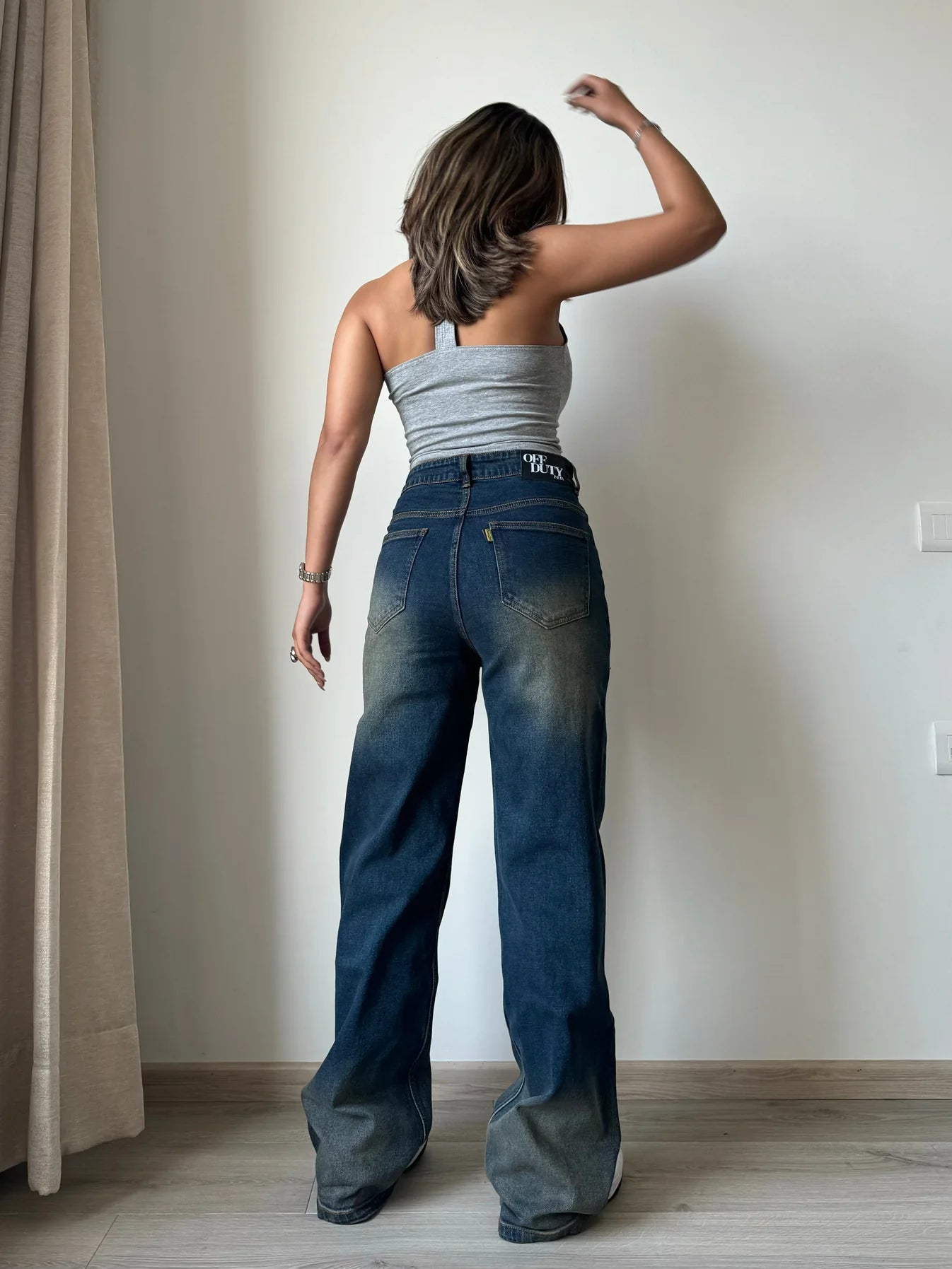 ON-LY Blue Wide Leg Jeans
