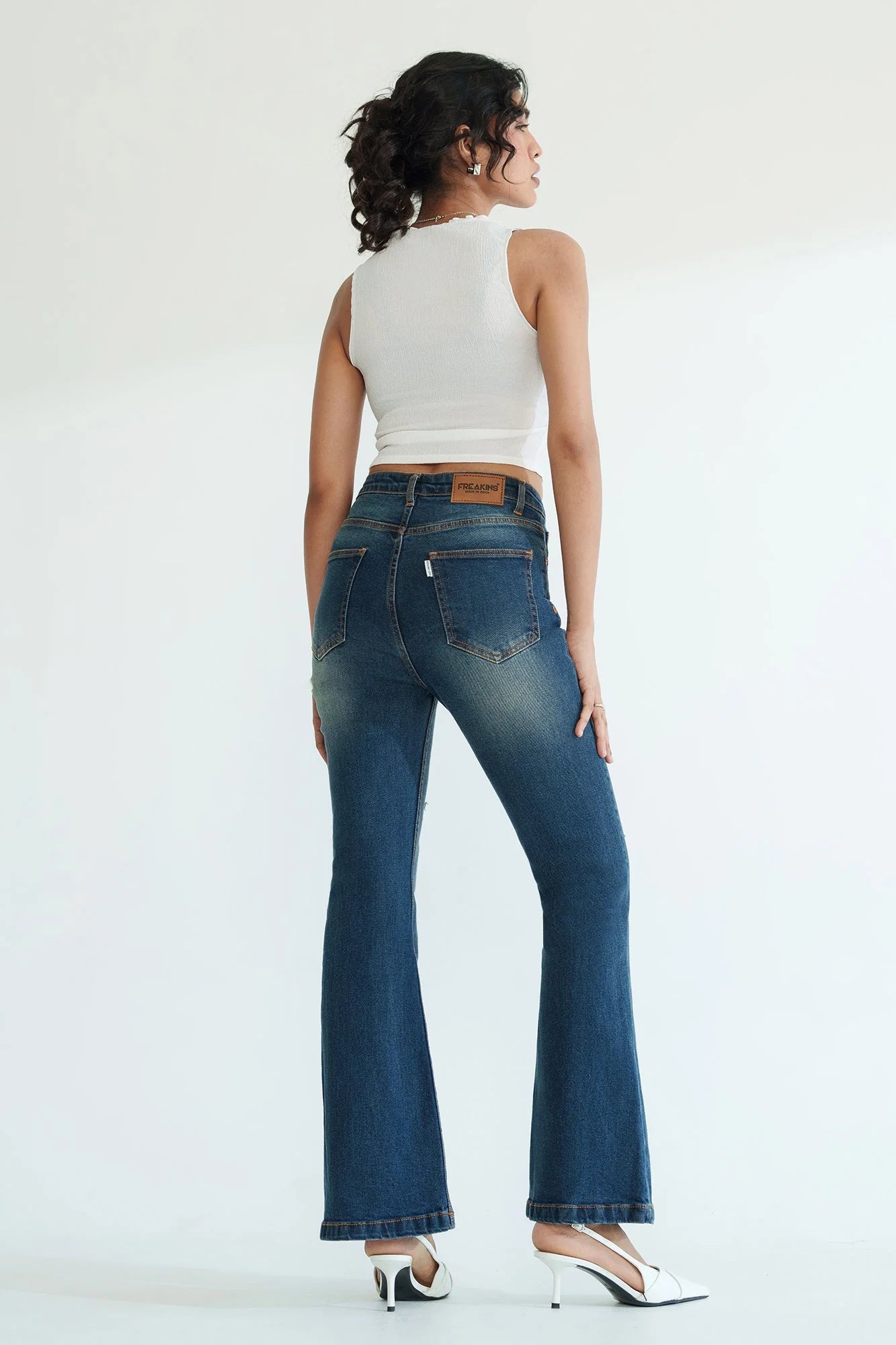 ON-LY Retro Blue Women's Bootcut Jeans