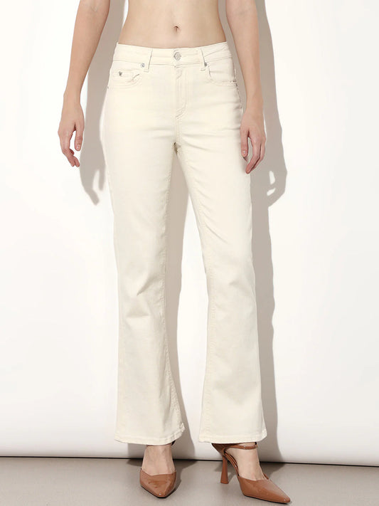 On-ly Mid Rise Bootcut Jeans
